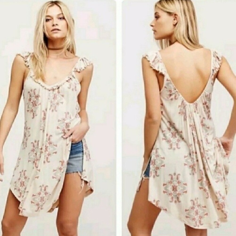 Free People Difter Dress in Ivory  S NWT